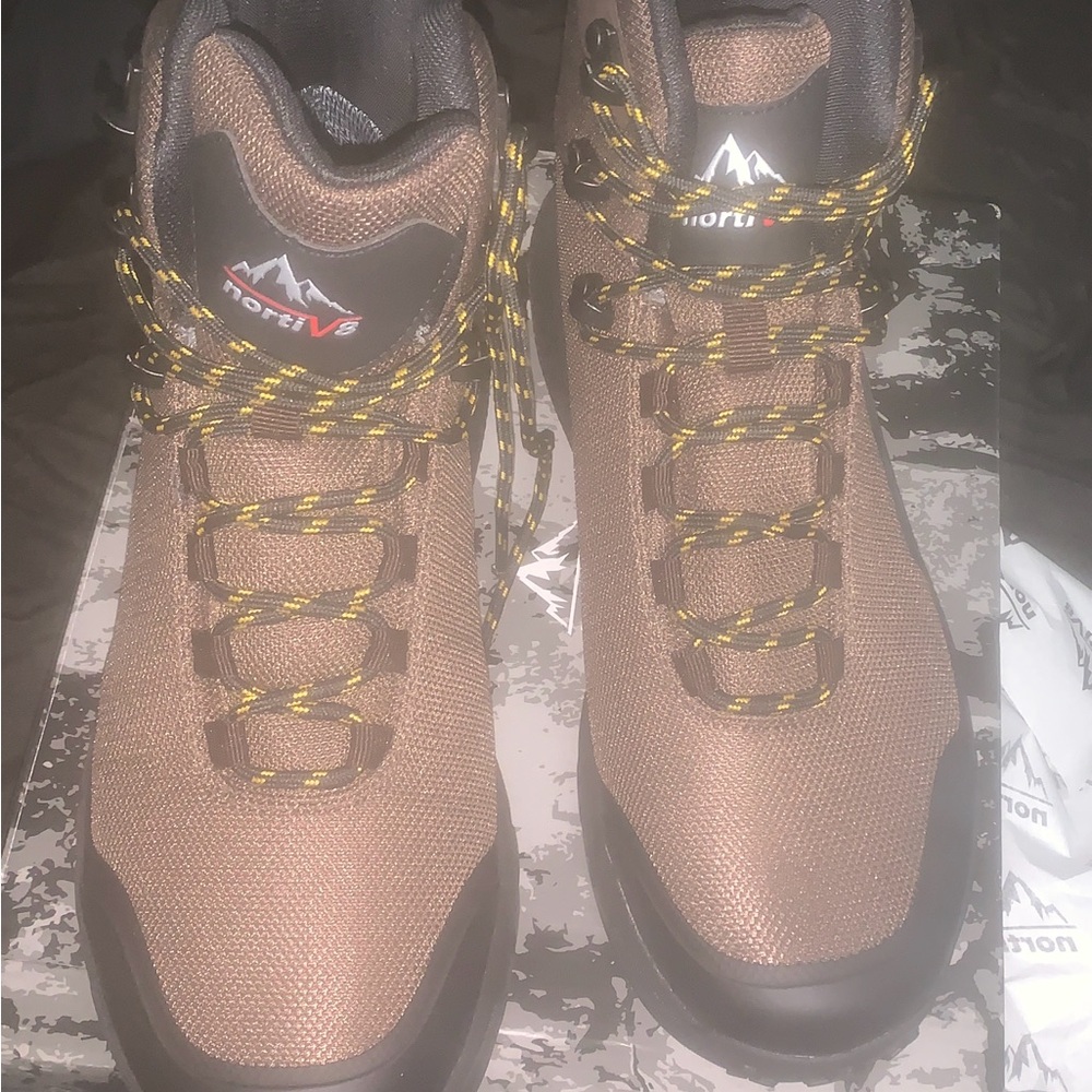 NorthV Brown Outdoor Adventure Boots
